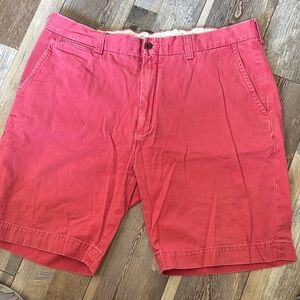 Polo Ralph Lauren Men's Pink Flat Front Shorts